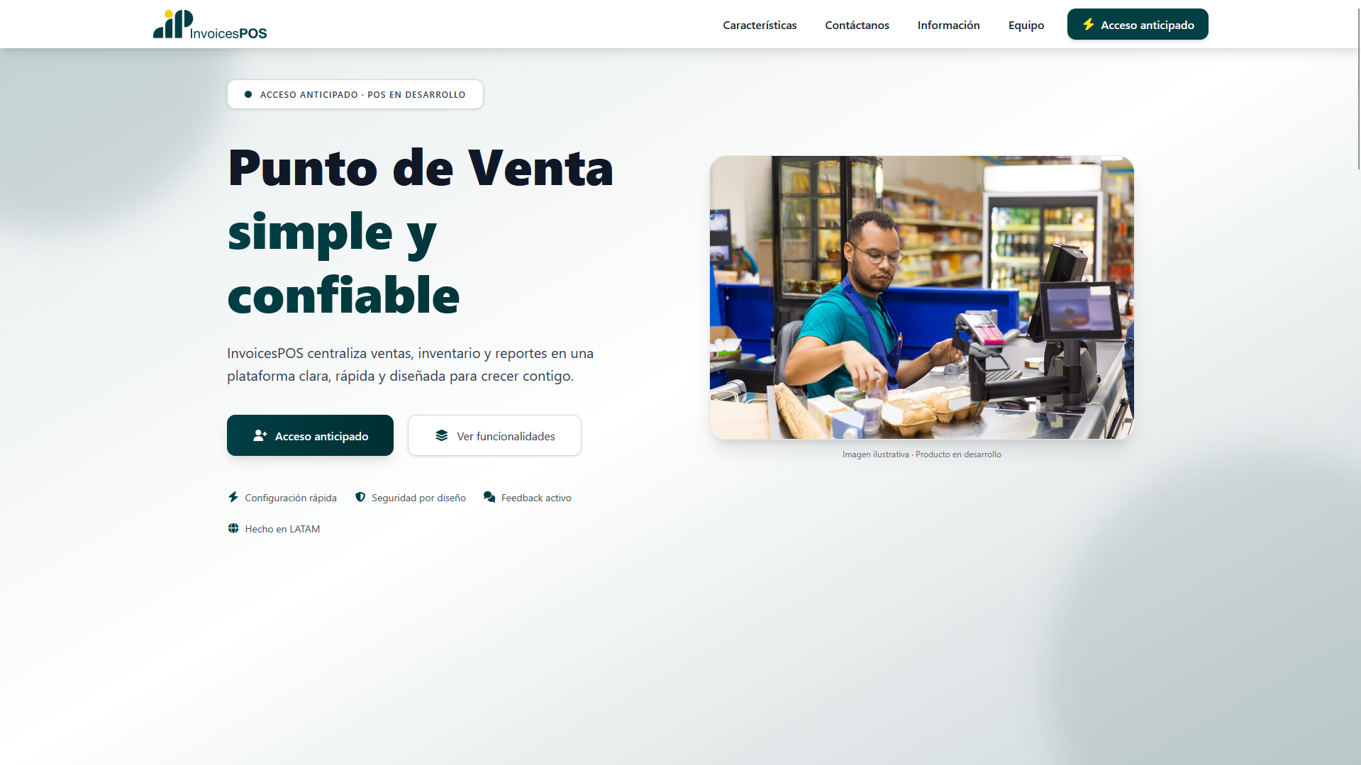 Preview del sistema InvoicesPOS